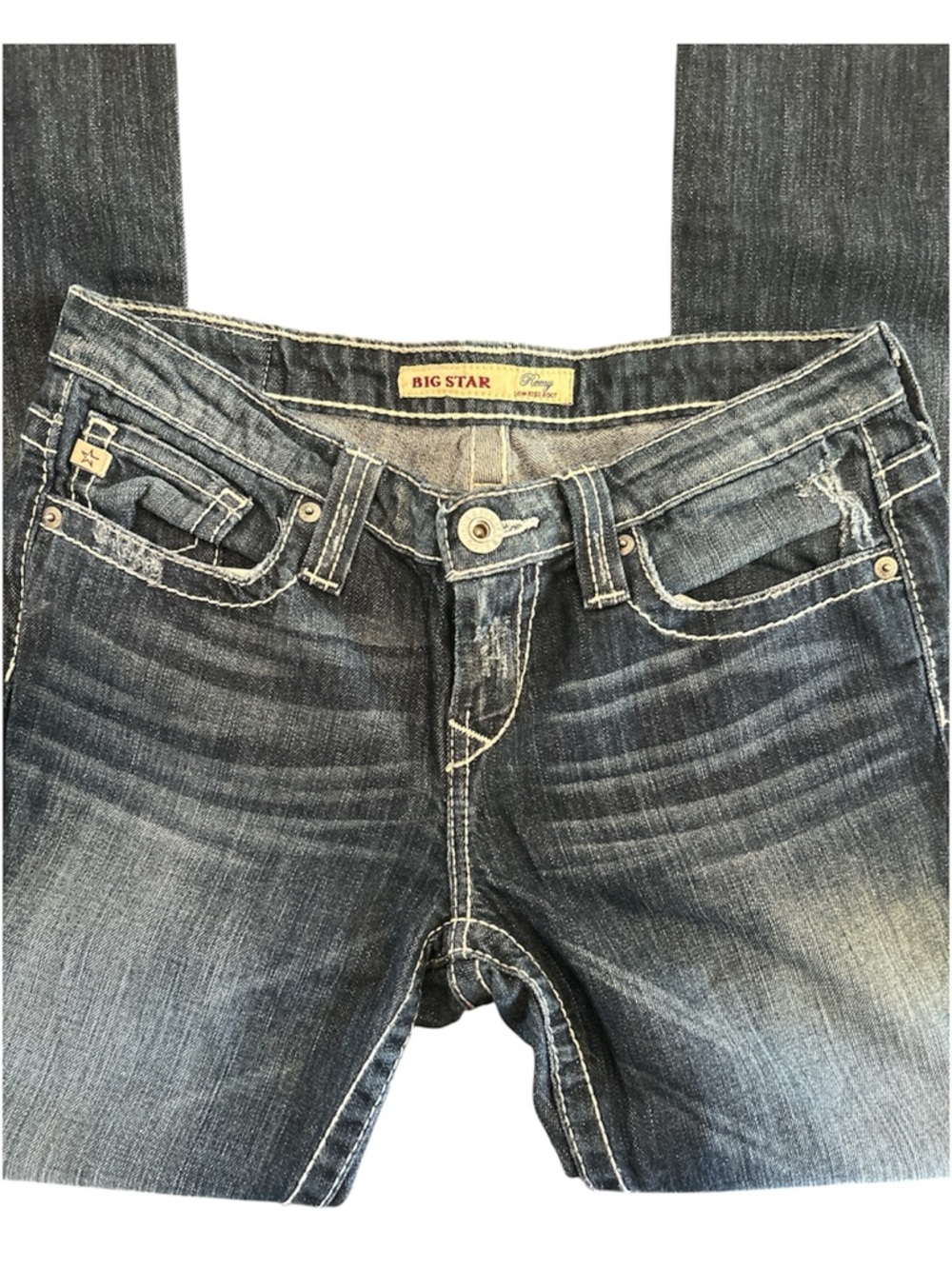Big Star Remy Low-Rise Denim Bootcut Jeans| Size 28L - Picture 3 of 3